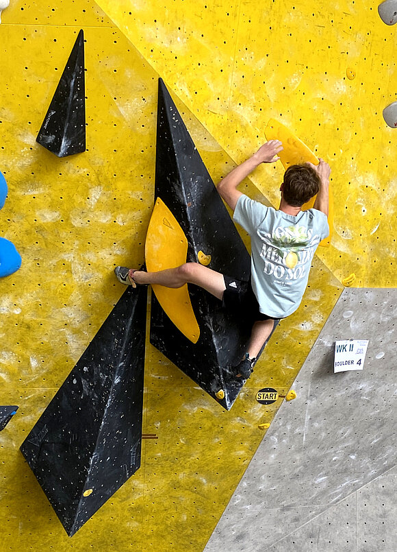 Noah Hofmann hookt sich zum Top